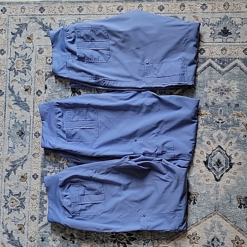 Lot of 3 Healing Hands Purple Label Yoga Scrub pants